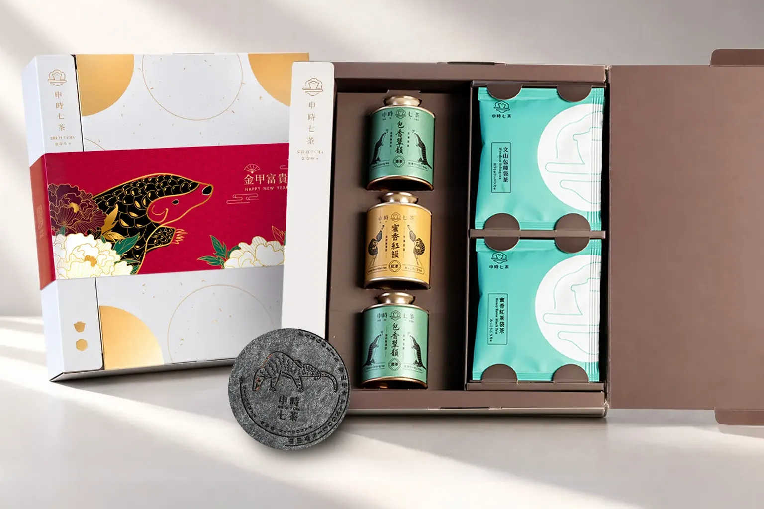 【金甲富貴】雙韻好TEA．茗茶禮盒