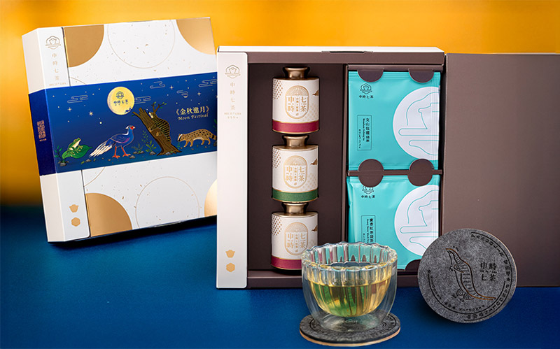 ESG客製禮盒-【金秋邀月】果然好TEA茗茶禮盒-申時七茶