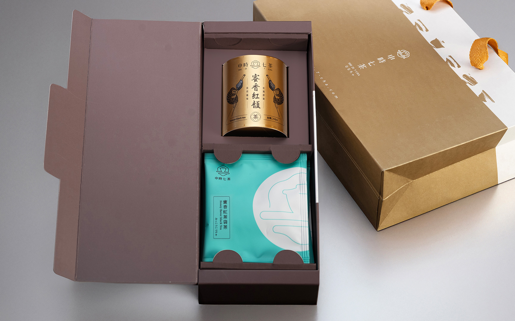 ESG客製禮盒－【無可TEA袋】茗茶禮盒－申時七茶
