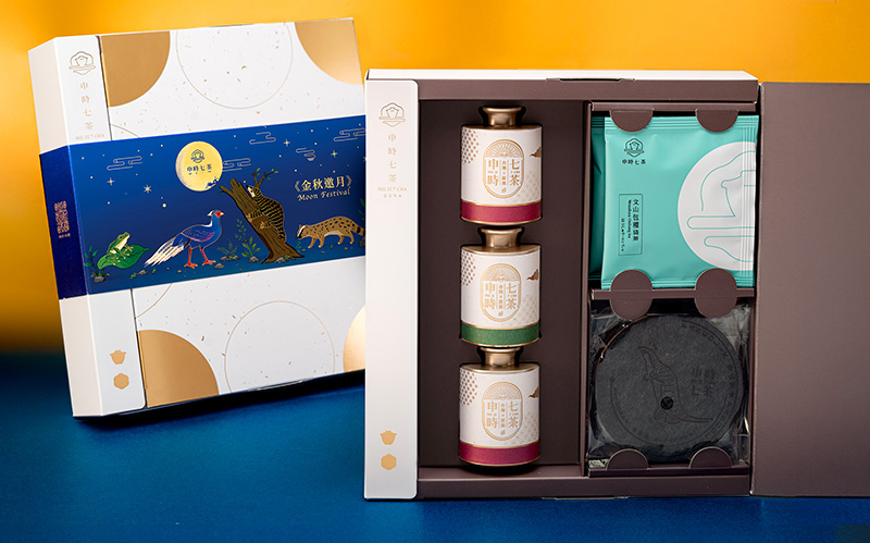 ESG客製禮盒－【金秋邀月】果然好TEA茗茶禮盒－申時七茶
